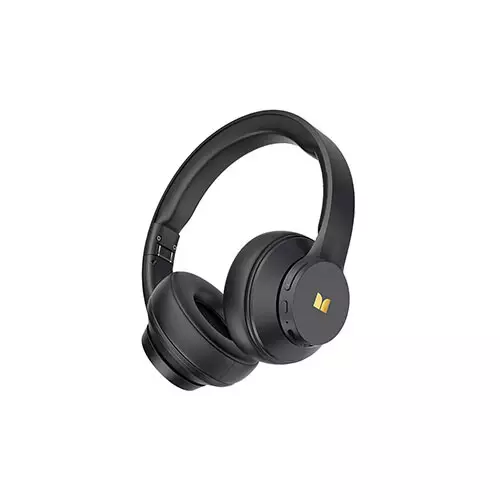 Monster Mission 100 Bluetooth Over-Ear Headphone (Black) - 1