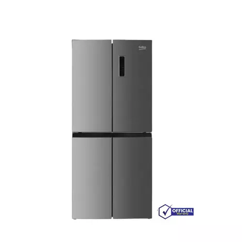 Beko BOREF-B3RGNS46HXPI 466L Multi-Door Refrigerator (Silver)