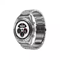 Weofly Aurora 2 AMOLED 1.32 Inch AOD Display Bluetooth Calling Smartwatch (Silver)