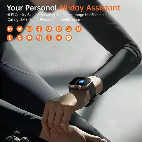 Weofly Edge 2 1.85 Inch AMOLED Outdoor Sports & Fitness Smartwatch - 3