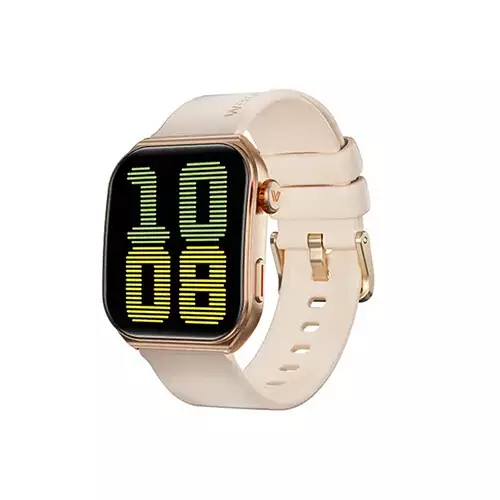 Weofly Edge 2 1.85 Inch AMOLED Outdoor Sports & Fitness Smartwatch (Gold)