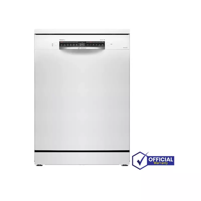 BOSCH SMS4ECW26M Series 4 Free-Standing Dishwasher
