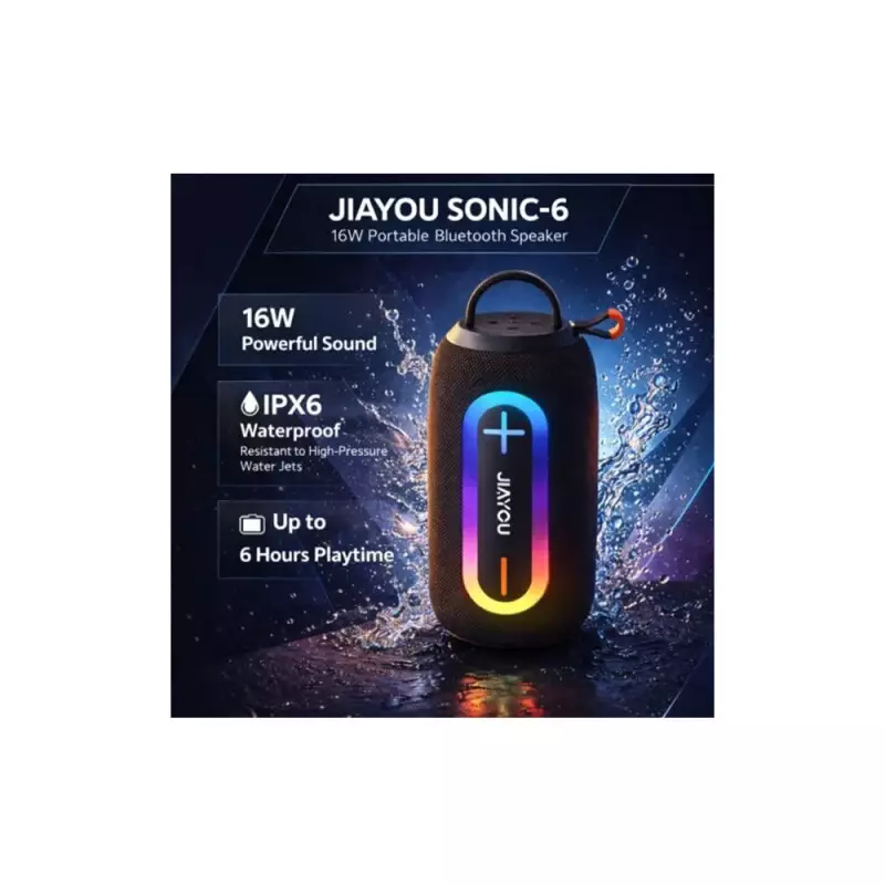 JIAYOU SONIC 6 16W Portable Bluetooth Speaker - 1