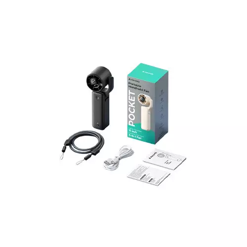 Aecooly Air Gimbal Pro 4500mAh Portable Handheld Fan Black - 5