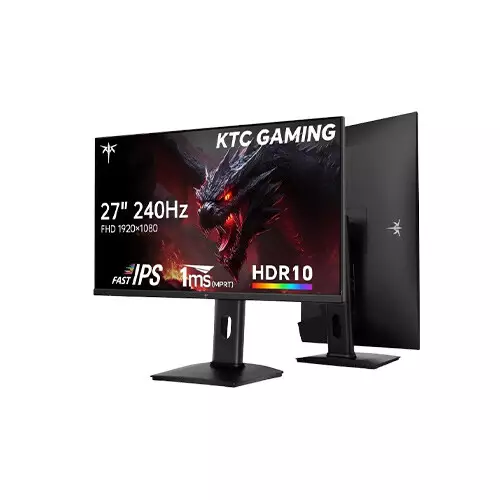 KTC H27F7 27 Inch 240Hz FHD IPS Gaming Monitor With Adaptive Sync